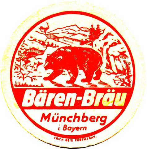münchberg ho-by bären rund 1a (215-u erich reis-rot)